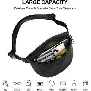 Tas selempang dada pinggang samping kulit PU wanita tas Messenger bahu ponsel lebih murah untuk perjalanan - Product Image 3