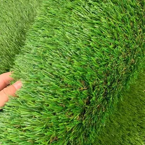 Hot Sale Synthetic Grass for Garden Decoration Outdoor Green Landscaping M Shape Artificial Grass