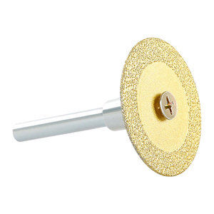 Disque de coupe diamanté 40 mm pour scie électrique, lame de meuleuse pour marbre, jade, carrelage céramique, outil pratique et esthétique pour le nettoyage des joints - Product Image 1