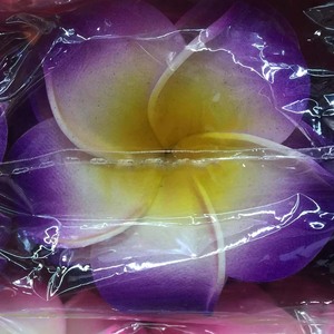 Fiori Artificiali in Schiuma di Plumeria Frangipani all'Ingrosso, Decorazioni per Matrimoni e Feste Hawaiane, 4/5/6/7CM - Product Image 4