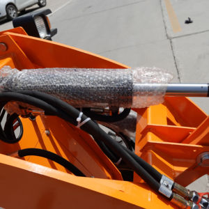 Mini Cargadora de Ruedas Eléctrica de Nuevo Estilo, Motor de Tracción en las 4 Ruedas, Capacidad de la Cucharilla de 0.15m, 1 Tonelada, Ahorro de Energí<span class=keywords><strong>a</strong></span> - Product Image 4