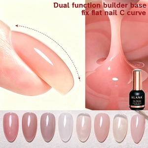 Esmalte de Uñas en Gel Transparente Rosa KLANA, 15 ml, Esmalte de Uñas en Gel UV LED, Se Quita con Acetona, Botellas Personalizadas al por Mayor OEM - Product Image 4