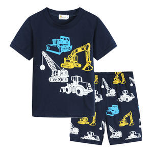 Ropa de Verano 2023 para Niños, Camiseta de Manga Corta con Estampado de Superhéroes, Conjuntos de Ropa para Bebés, <span class=keywords><strong>Pijamas</strong></span> para Niños, Moda Casual - Product Image 3