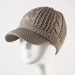 Mùa Đông Mới Phong Cách Phụ Nữ <span class=keywords><strong>Beanie</strong></span> Mũ Phụ Nữ Dệt Kim Đỉnh <span class=keywords><strong>Cap</strong></span> Giữ Ấm Nhà Sản Xuất - Product Image 1