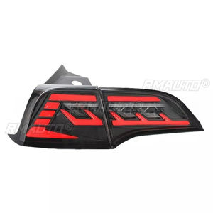 Pour Tesla Model 3 Model Y 2017-2022, feux de jour à LED, feux antibrouillard étanches, ensemble de feux arrière, kit carrosserie - Product Image 4