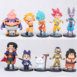 Set de 8 Figuras de PVC de <span class=keywords><strong>Tenkaichi</strong></span> <span class=keywords><strong>Budokai</strong></span> Dragon Ball, Son Goku, Crane Immortal, Colección de Anime - Product Image 5