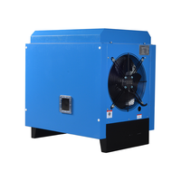Compresseur d'air à vis monophasé silencieux et économe en énergie, alimentation CA 380V, pression de service 7 bars, pour usage domestique et construction, avec bloc moteur et élément compresseur