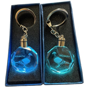 Hòa Bình Chim Bồ Câu Pha Lê Móc Khóa Món Quà Người Bạn <span class=keywords><strong>LED</strong></span> Mặt Dây Chuyền Móc Khóa Động Vật Chim Vòng Chìa Khóa Cho Khuyến Mại Móc Khóa Carabiners - Product Image 4