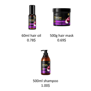 Offre Spéciale SADOER 500ml Shampoing Anti-Pelliculaire et Anti-Démangeaisons à l'Huile de Ciboule et de Nigelle, Nourrissant et Contrôlant le Sébum, pour Tous Types de Cheveux - Product Image 5