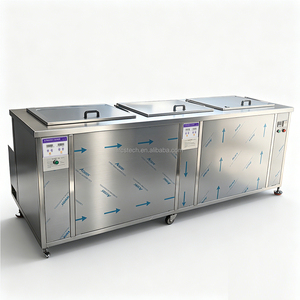 Machine de nettoyage ultrasonique professionnelle à 3 réservoirs pour filtres de bain, nettoyeur ultrasonique précis - Product Image 2