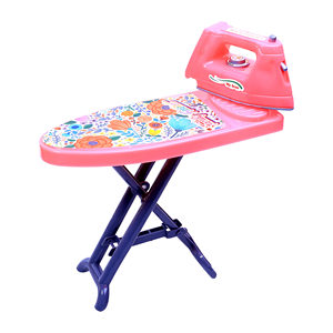 Ensemble de jouets pour enfants comprenant un fer à repasser et une planche à repasser pour jeu d'imitation d'appareils ménagers - Product Image 1