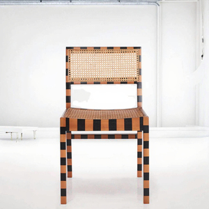 Sedia da pranzo moderna in legno, - Product Image 4