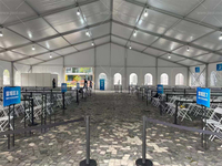Hangars préfabriqués de structure d'entrepôt en acier en métal