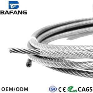 Câble en acier recouvert <span class=keywords><strong>de</strong></span> couleur pour l'exportation, 0,3-18 mm, pour auvents extérieurs, amarrage maritime, SS304/316/316L, personnalisable - Product Image 3