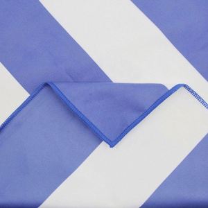 Serviette de plage, de sport et de voyage en microfibre à sublimation personnalisée colorée, très vendue - Product Image 5