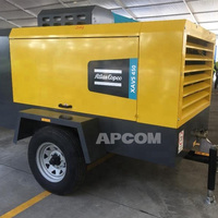 Compresseur d'air diesel XAVS450 de 14 bars 450cfm XAVS 450 Cfm 200psi 13m3 AtlasCopco XAVS206 Atlas-Copco Compresor