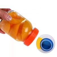 Frascos de Vidrio Transparente de Boca Ancha de 150 ml, 250 ml, 300 ml, 380 ml, 500 ml, 750 ml, 1000 ml, Recipientes para Almacenamiento de Alimentos