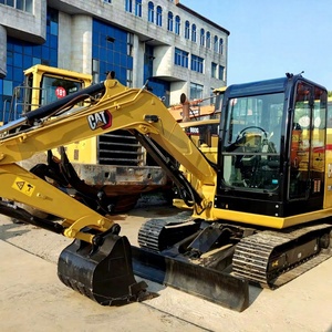 รถขุดตีนตะขาบมือสอง Caterpillar 5.5 ตัน รุ่น CAT305.5E สำหรับงานโครงสร้างพื้นฐาน ทนทาน เป็นที่นิยม จัดจำหน่ายโดยโรงงานโดยตรง บุ้งกี๋ขนาด 0.22 ลูกบาศก์เมตร กำลัง 34.1 กิโลวัตต์ - Product Image 1