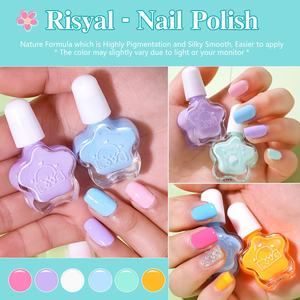 Juego <span class=keywords><strong>de</strong></span> esmalte <span class=keywords><strong>de</strong></span> <span class=keywords><strong>uñas</strong></span> <span class=keywords><strong>de</strong></span> 12 colores al por mayor, nuevo diseño <span class=keywords><strong>de</strong></span> dibujos animados, secado rápido, no tóxico, <span class=keywords><strong>de</strong></span> larga duración, pelado, flor <span class=keywords><strong>de</strong></span> <span class=keywords><strong>uñas</strong></span> a base <span class=keywords><strong>de</strong></span> agua - Product Image 2