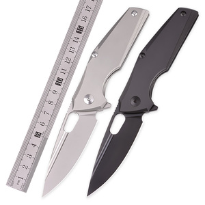Chống Trầy Xước TC4 Titanium Xử Lý Gấp Pocket Knife M390 Thép Sharp Cắm Trại Ngoài Trời EDC Mang Theo Phòng Thủ Survival Knife - Product Image 6