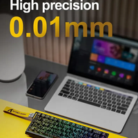 Attack Shark X68HE Wired Mechanical Keyboard Gaming Magnetic Switch RT 0.01mm 8K Polling Rate RGB Keyboard