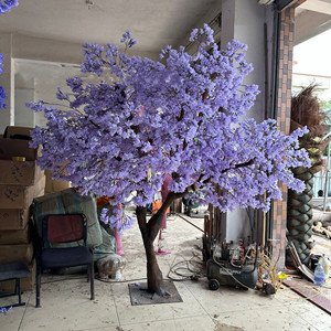 Plantas artificiales grandes para exteriores resistentes a los rayos UV, <span class=keywords><strong>agave</strong></span> de plástico y adornos para árboles para decoración de jardín de Pascua - Product Image 4