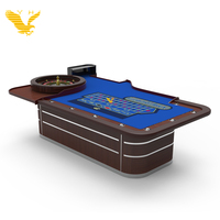 Roulette de casino en tissu personnalisée de haute qualité YH, utilisée pour la table de poker de luxe