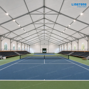 Tente professionnelle sans poteaux pour court de tennis, grande chapiteau de sport extérieur, structure en aluminium, abri solaire imperméable pour stade - Product Image 1