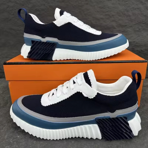 Chaussures de sport unisexes de luxe de haute qualité, design tendance avec lacets et empeigne en mesh - Product Image 6