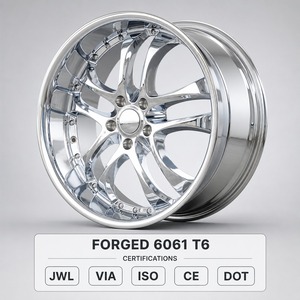 ล้อฟอร์จ 2 ชิ้น ขนาด 18 19 20 21 22 นิ้ว 5x114.3 ขอบลึก โครเมียม สำหรับ 350Z Silvia S14 - Product Image 3
