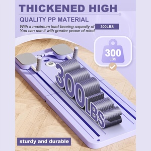 6-in-1 Multifunktionales Faltbares Pilates-Reformer-Board-Set mit Timer, Pilates-Gerät für Zuhause - Product Image 5