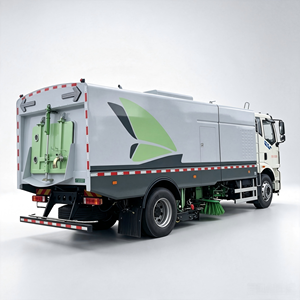 Camion balayeuse-laveuse électrique à aspiration robuste FAW 15m³ pour le nettoyage des poussières - Product Image 1