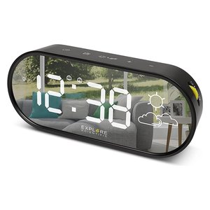 Réveil multifonction avec météo Noir RDC2002WBLK - Product Image 2