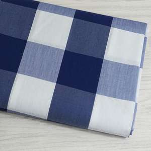 中国工場製 先染め 綿100% フランネル/起毛ツイル チェック/格子柄 生地 - Product Image 2