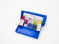 Kit de test de pH, chlore et bromure pour piscine, fourni par l'usine, avec réactifs liquides Rouge Phénol et OTO pour l'analyse de la qualité de l'eau