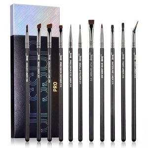 Per Jessup professionale eyeliner Set di pennelli per il trucco 11 pz materiale personalizzabile T324 2 1 pennelli in Silicone con detergente A002
