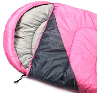 Sacs de couchage WOQI pour adultes, enfants, garçons, filles, randonnée, camping, coton, utilisation intérieure et extérieure, léger, imperméable