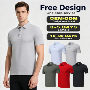 Polo de Golf Personalizado de Alta Calidad para Hombre - Polo de Color Sólido - Product Image 1