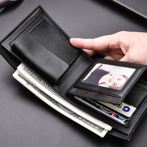 Vente en gros design nouveau portefeuille pour homme avec <span class=keywords><strong>poche</strong></span> monnaie - Product Image 6