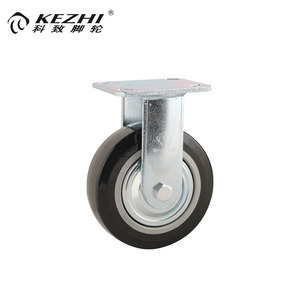 Hotsale 4 "5" 6 "8" <span class=keywords><strong>roulette</strong></span> robuste avec tige filetée - Product Image 3