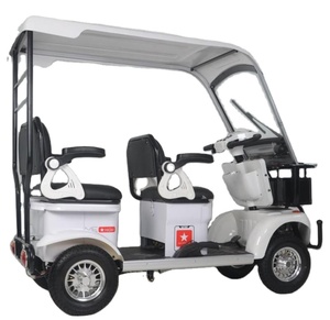 Prix de gros d'usine Nouveau modèle Scooter électrique de mobilité à 4 roues, quadricycle électrique de loisir, <span class=keywords><strong>Quad</strong></span> avec toit - Product Image 4