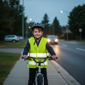 Gilet de sécurité réfléchissant pour enfants Vêtements de protection pour une meilleure visibilité et sécurité - Product Image 3
