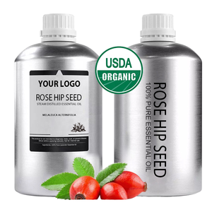 Aceite Esencial Orgánico de Semillas de Rosa Mosqueta Destilado al Vapor, Grado Cosmético para el Cuidado de la Piel, Marca Privada OEM - Product Image 1