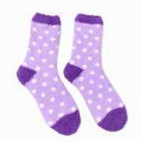 Chaussettes en tricot épais pour femmes, hiver, jacquard, antidérapantes, logo personnalisé