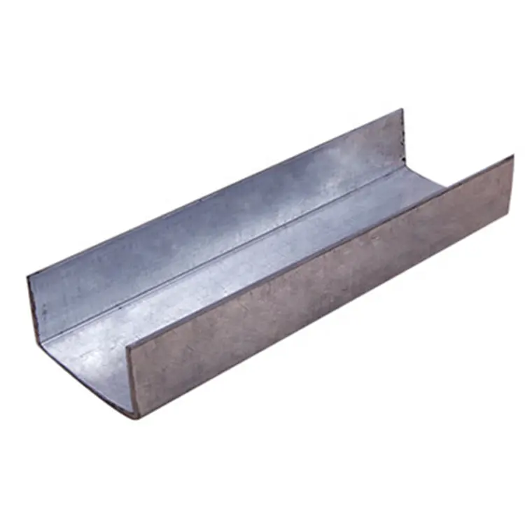 亜鉛メッキ鋼プロファイル軽鋼チャネルUビーム鋼