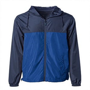 Chaquetas Cortavientos Personalizadas para Hombre, Proveedor de Ropa Exterior Resistente al Agua de Poliéster con Impresión Personalizada - Product Image 1