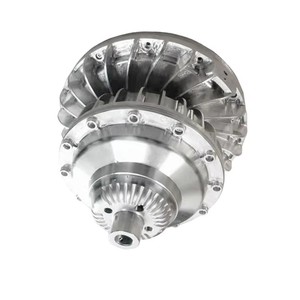 5 Axis CNC Milling Aluminum Alloy Compressor Impeller Assembly OEM Custom Machined Turbo Wheel Centrifugal Pump Impeller Parts - Product Image 2
