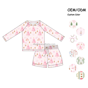 Ensembles de vêtements pour bébés en gros, pyjamas à manches longues, barboteuses en bambou, ensembles de vêtements pour bébés - Product Image 2