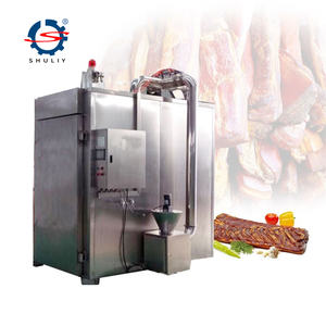 Fumoir professionnel industriel Machine à fumer la viande de poisson Fumoir Four à fumer Fumoir pour la viande - Product Image 6