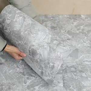 45.7x45.7 <span class=keywords><strong>piastrelle</strong></span> per pavimenti in <span class=keywords><strong>pvc</strong></span> di marmo adesivo a buccia e stick - Product Image 1